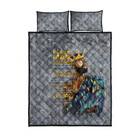 Black Man Africa Quilt Bed Set Naturally King - Wonder Print Shop