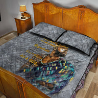 Black Man Africa Quilt Bed Set Naturally King - Wonder Print Shop