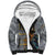 Black Man Africa Sherpa Hoodie Naturally King - Wonder Print Shop