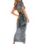 Black Man Africa Short Sleeve Bodycon Dress Naturally King - Wonder Print Shop