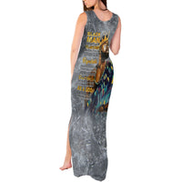 Black Man Africa Tank Maxi Dress Naturally King - Wonder Print Shop