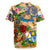 Anguilla Rugby Jersey Geographic Coordinate Anchor - Turlte Tropical