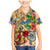 Aruba Family Matching Mermaid Dress and Hawaiian Shirt Geographic Coordinate Anchor - Turlte Tropical