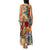 Aruba Family Matching Tank Maxi Dress and Hawaiian Shirt Geographic Coordinate Anchor - Turlte Tropical