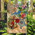 Aruba Garden Flag Geographic Coordinate Anchor - Turlte Tropical