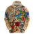 Aruba Hoodie Geographic Coordinate Anchor - Turlte Tropical