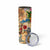 Aruba Skinny Tumbler Geographic Coordinate Anchor - Turlte Tropical