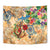 Aruba Tapestry Geographic Coordinate Anchor - Turlte Tropical