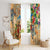 Aruba Window Curtain Geographic Coordinate Anchor - Turlte Tropical