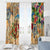 Aruba Window Curtain Geographic Coordinate Anchor - Turlte Tropical