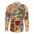 Bermuda Family Matching Short Sleeve Bodycon Dress and Hawaiian Shirt Geographic Coordinate Anchor - Turlte Tropical