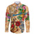 Bermuda Family Matching Summer Maxi Dress and Hawaiian Shirt Geographic Coordinate Anchor - Turlte Tropical