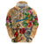 Bermuda Hoodie Geographic Coordinate Anchor - Turlte Tropical