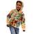 Bermuda Kid Hoodie Geographic Coordinate Anchor - Turlte Tropical
