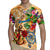 Bermuda Rugby Jersey Geographic Coordinate Anchor - Turlte Tropical