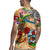 Bermuda Rugby Jersey Geographic Coordinate Anchor - Turlte Tropical