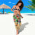 Bermuda Sarong Geographic Coordinate Anchor - Turlte Tropical