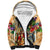 Bermuda Sherpa Hoodie Geographic Coordinate Anchor - Turlte Tropical