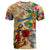 Bermuda T Shirt Geographic Coordinate Anchor - Turlte Tropical