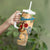 Bermuda Tumbler With Handle Geographic Coordinate Anchor - Turlte Tropical