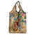 Sint Maarten Grocery Bag Geographic Coordinate Anchor - Turlte Tropical