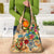 Sint Maarten Grocery Bag Geographic Coordinate Anchor - Turlte Tropical