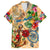 Sint Maarten Hawaiian Shirt Geographic Coordinate Anchor - Turlte Tropical