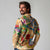 Sint Maarten Long Sleeve Polo Shirt Geographic Coordinate Anchor - Turlte Tropical