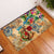 Sint Maarten Rubber Doormat Geographic Coordinate Anchor - Turlte Tropical