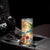 Sint Maarten Skinny Tumbler Geographic Coordinate Anchor - Turlte Tropical