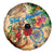 Sint Maarten Spare Tire Cover Geographic Coordinate Anchor - Turlte Tropical