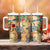 Sint Maarten Tumbler With Handle Geographic Coordinate Anchor - Turlte Tropical