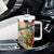 Sint Maarten Tumbler With Handle Geographic Coordinate Anchor - Turlte Tropical