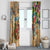 Sint Maarten Window Curtain Geographic Coordinate Anchor - Turlte Tropical