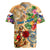 Saint Martin Rugby Jersey Geographic Coordinate Anchor - Turlte Tropical