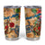 Saint Martin Tumbler Cup Geographic Coordinate Anchor - Turlte Tropical