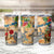 Saint Martin Tumbler Cup Geographic Coordinate Anchor - Turlte Tropical