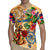 Saint Barthelemy Rugby Jersey Geographic Coordinate Anchor - Turlte Tropical