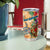 Saint Barthelemy Tumbler Cup Geographic Coordinate Anchor - Turlte Tropical