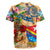 San Andrés and Providencia Rugby Jersey Geographic Coordinate Anchor - Turlte Tropical