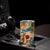 San Andrés and Providencia Tumbler Cup Geographic Coordinate Anchor - Turlte Tropical