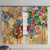 San Andrés and Providencia Window Curtain Geographic Coordinate Anchor - Turlte Tropical