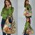 Saba Grocery Bag Geographic Coordinate Anchor - Turlte Tropical