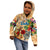 Saba Kid Hoodie Geographic Coordinate Anchor - Turlte Tropical