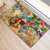 Saba Rubber Doormat Geographic Coordinate Anchor - Turlte Tropical