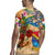 Saba Rugby Jersey Geographic Coordinate Anchor - Turlte Tropical