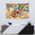 Saba Tapestry Geographic Coordinate Anchor - Turlte Tropical