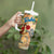 Saba Tumbler With Handle Geographic Coordinate Anchor - Turlte Tropical