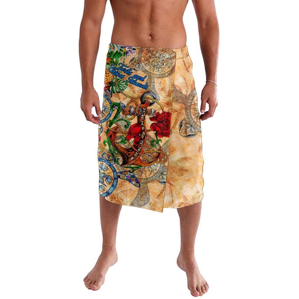 Turks and Caicos Islands Lavalava Geographic Coordinate Anchor - Turlte Tropical