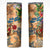 Turks and Caicos Islands Skinny Tumbler Geographic Coordinate Anchor - Turlte Tropical